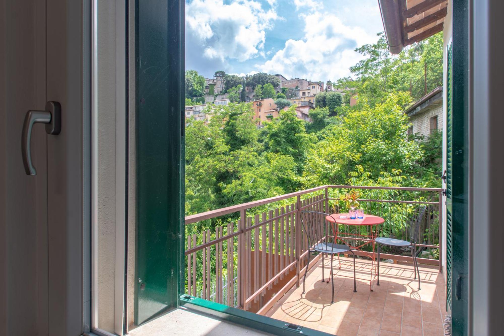 Galteri Housing 1 Terrazzo Privato Con Vista Apartment เปรูจา ภายนอก รูปภาพ